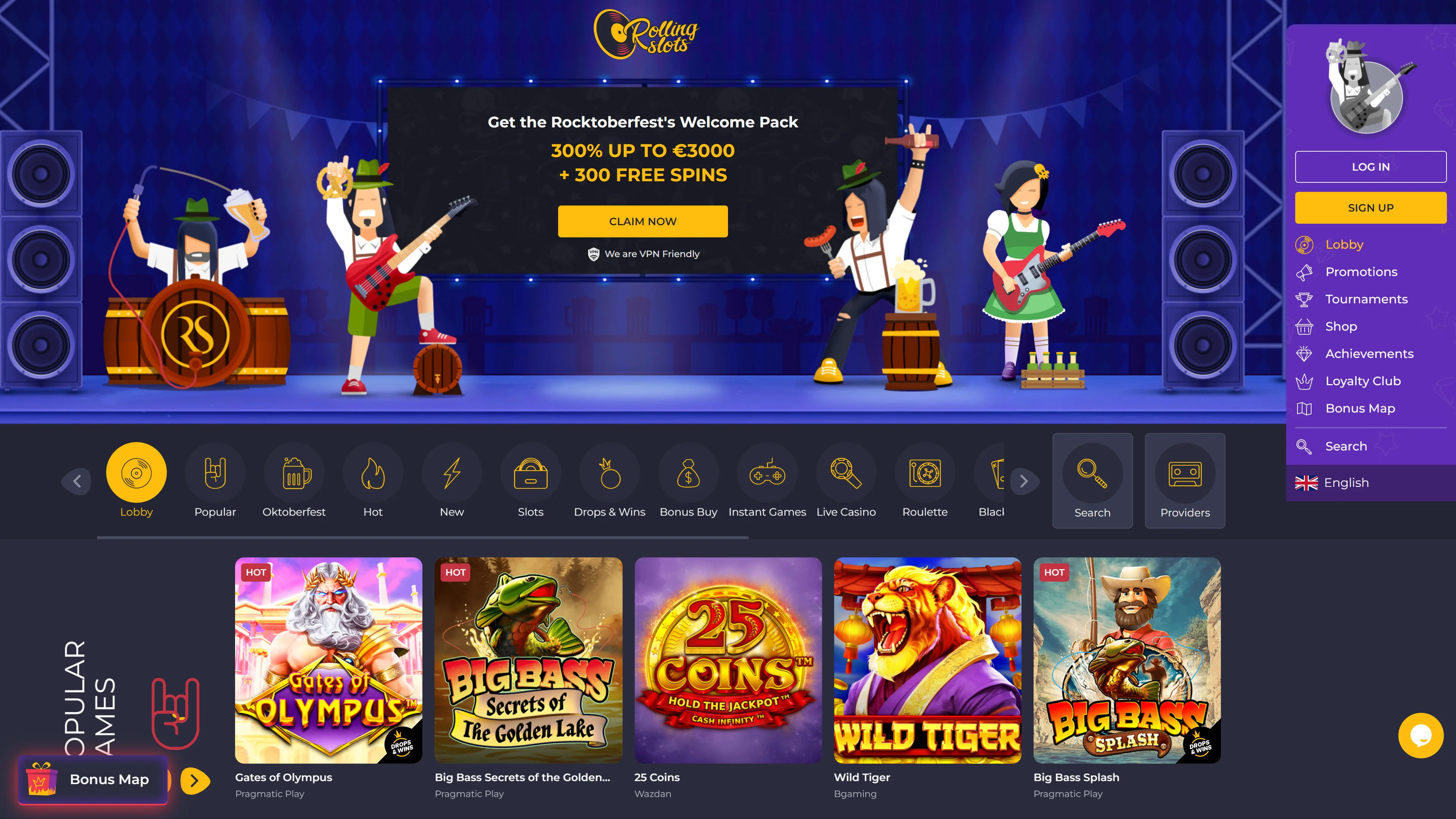 Rolling Slots Casino